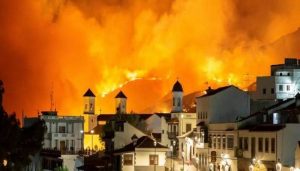 imagen sacada de https://www.catastrofesmundiales.com/feroz-incendio-forestal-gran-canaria/